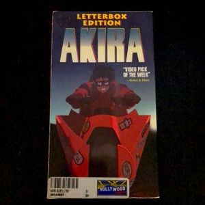 Akira Letterbox edition VHS